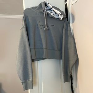 Nike Dri-fit cropped Hoodie